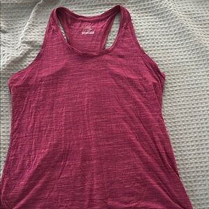 Tek Gear Pink Racerback Tank Top Moisture-Wicking